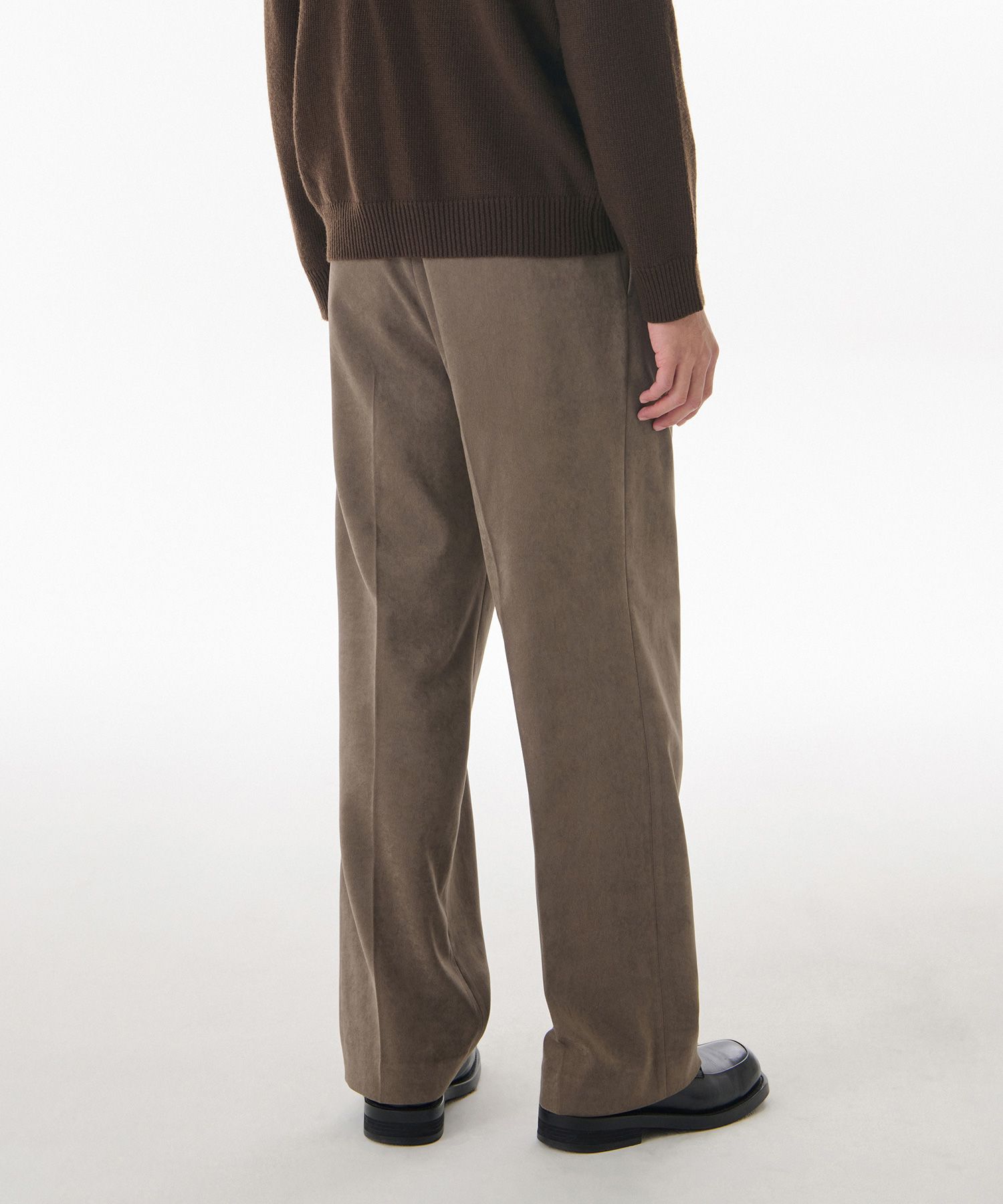 【MODERNIF】Direc Banding Long Slacks MUSINSA | MUSINSA STANDARD Brushed toe tuck wide hidden