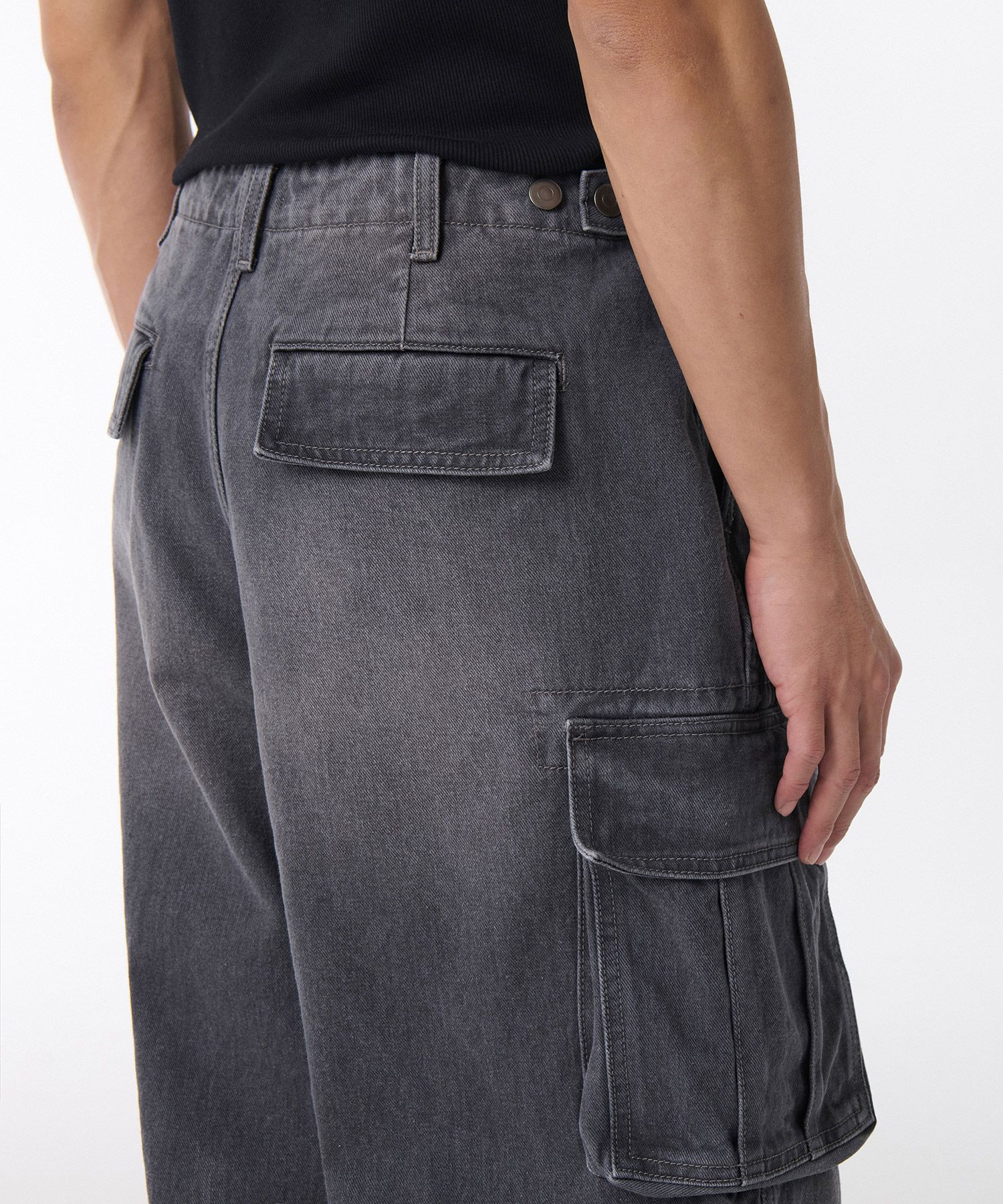 ★MUSINSA STANDARD★ Pigment Extra Wide Cargo Denim Pants Kh MUSINSA | MUSINSA STANDARD Pigment Extra Wide Cargo Denim
