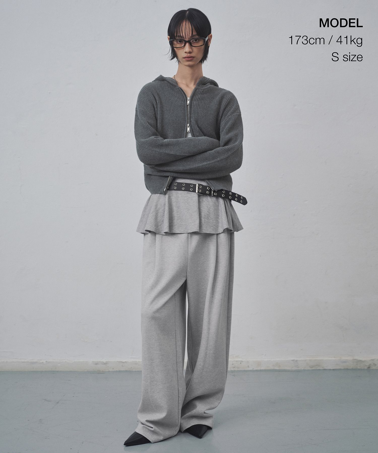 MUSINSA公式 | MUSINSA STANDARD WOMAN ウィメンズリブニットフード