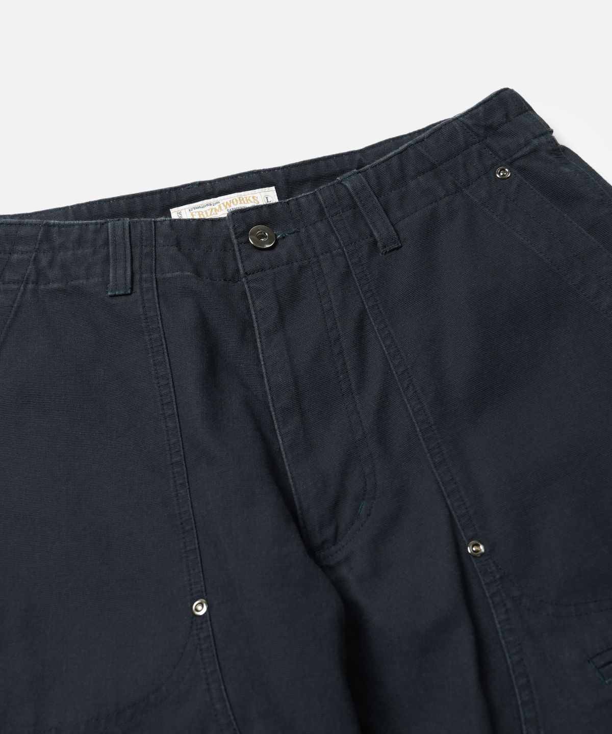 프리즘웍스(FRIZMWORKS) JUNGLE CLOTH DOUBLE KNEE PANTS _ NAVY
