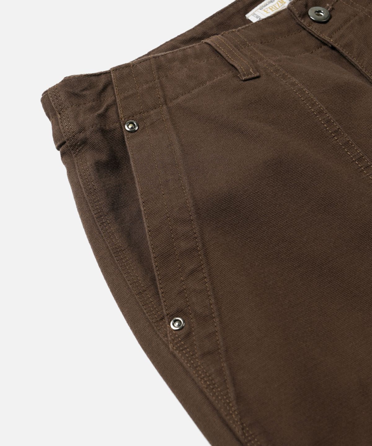 프리즘웍스(FRIZMWORKS) JUNGLE CLOTH DOUBLE KNEE PANTS _ BROWN