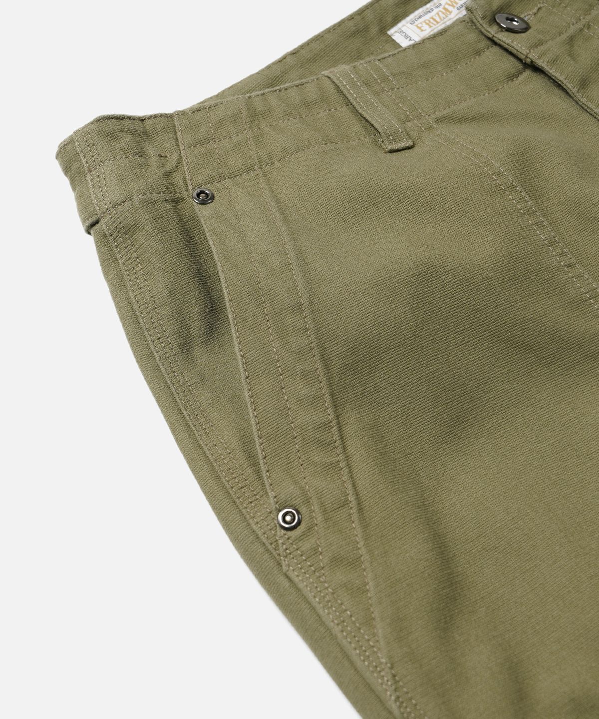 프리즘웍스(FRIZMWORKS) JUNGLE CLOTH DOUBLE KNEE PANTS _ KHAKI BEIGE