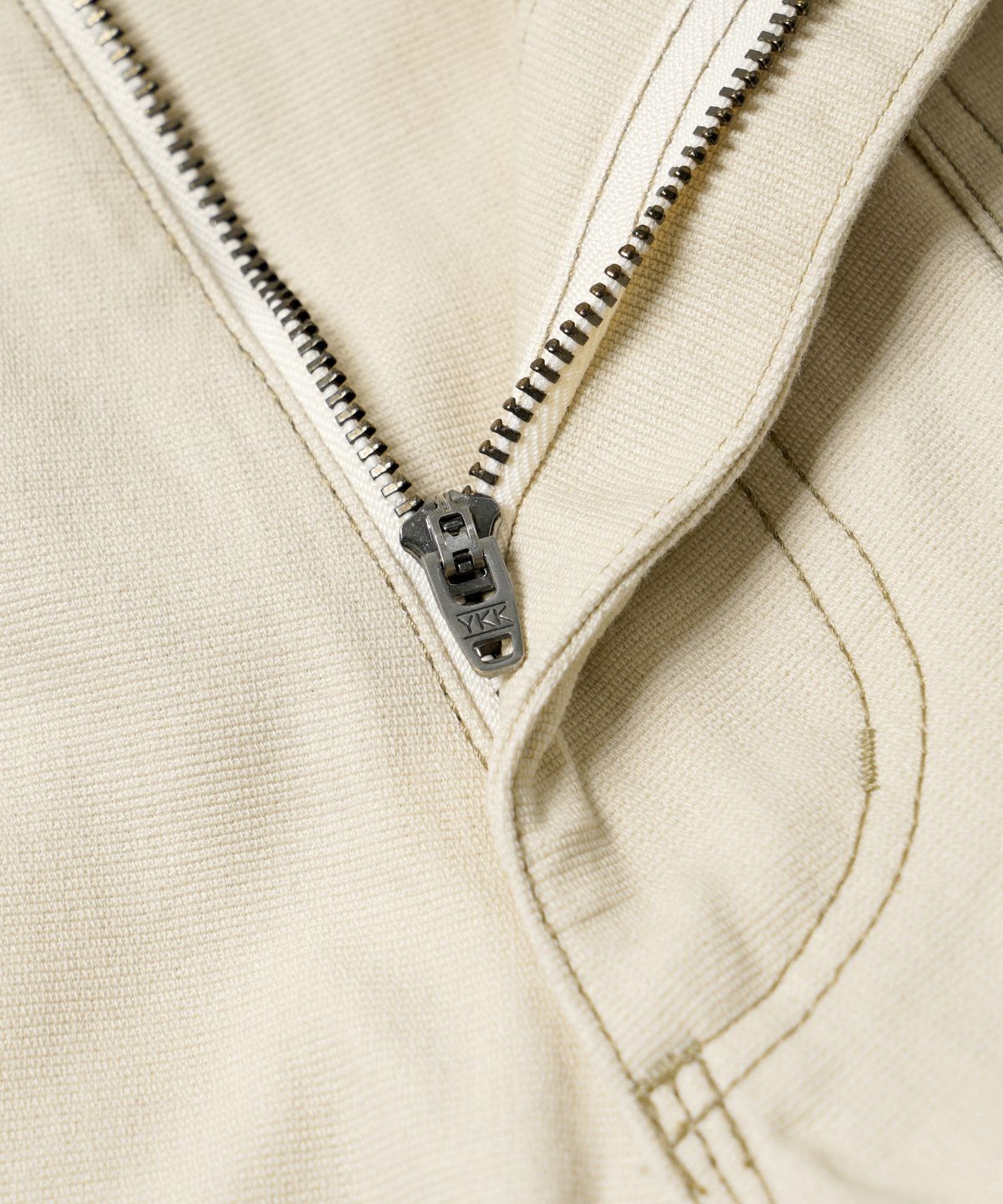 프리즘웍스(FRIZMWORKS) JUNGLE CLOTH DOUBLE KNEE PANTS _ CREAM
