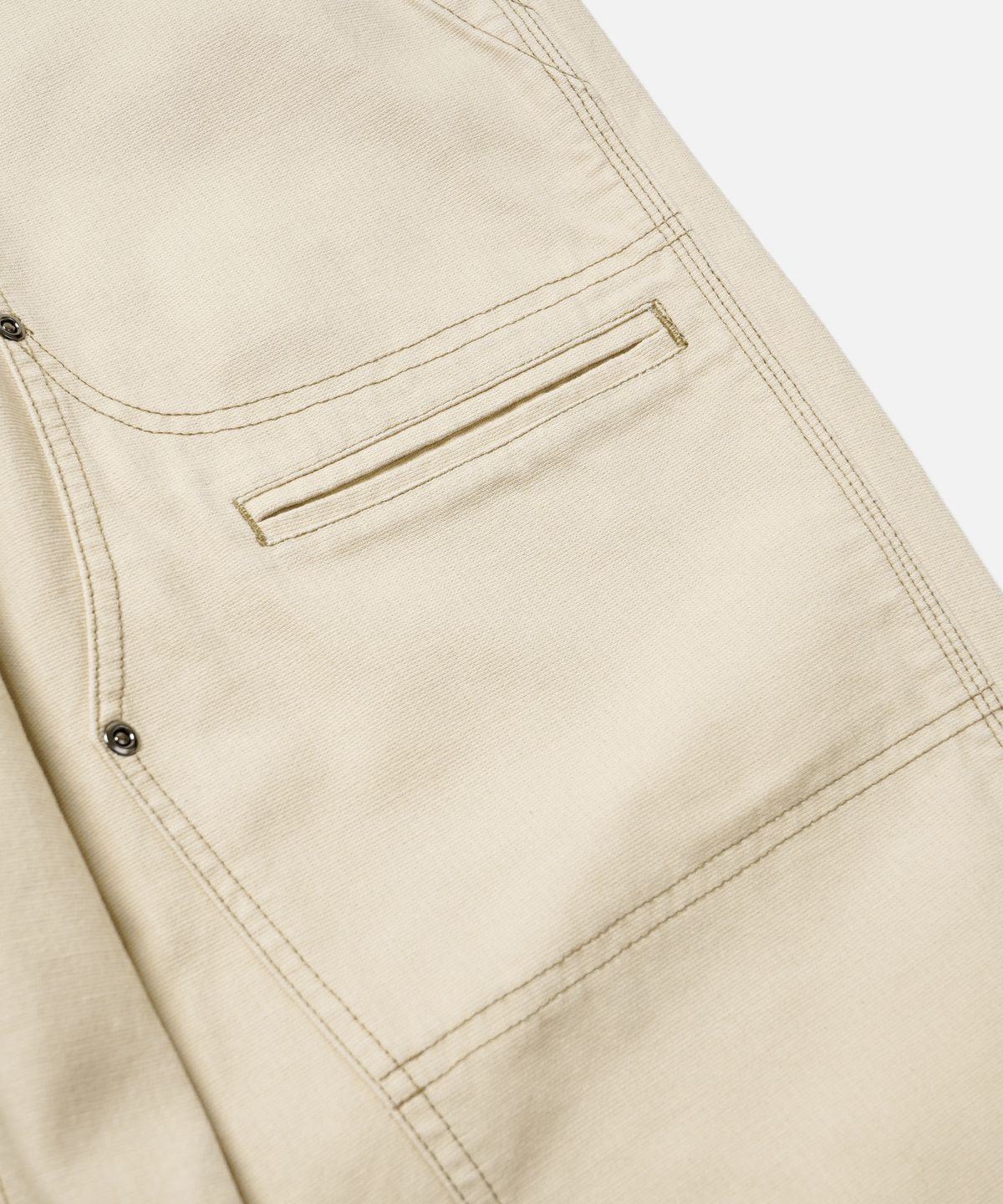 프리즘웍스(FRIZMWORKS) JUNGLE CLOTH DOUBLE KNEE PANTS _ CREAM