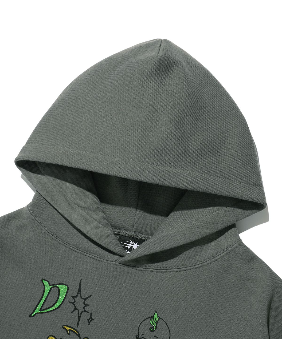 나이스고스트클럽(NICEGHOSTCLUB) DREAMERS HOODIE_CHARCOAL(NG2EFUM404A)