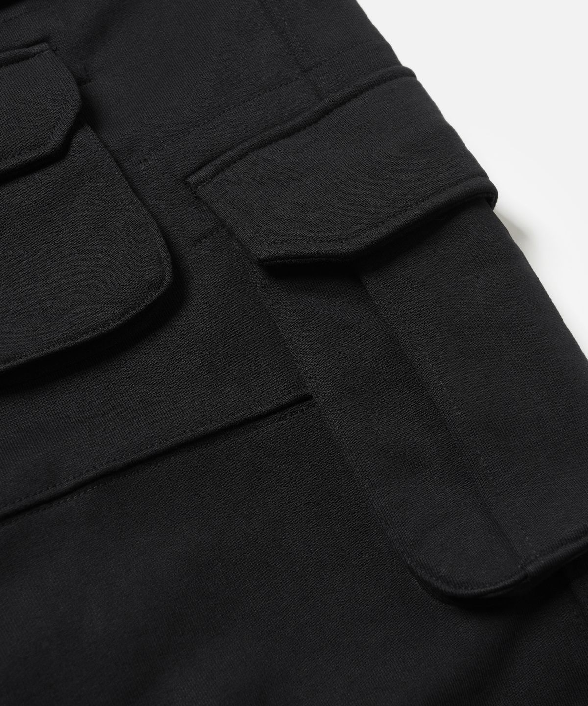 프리즘웍스(FRIZMWORKS) FRENCH PARATROOPER SWEAT PANTS _ BLACK