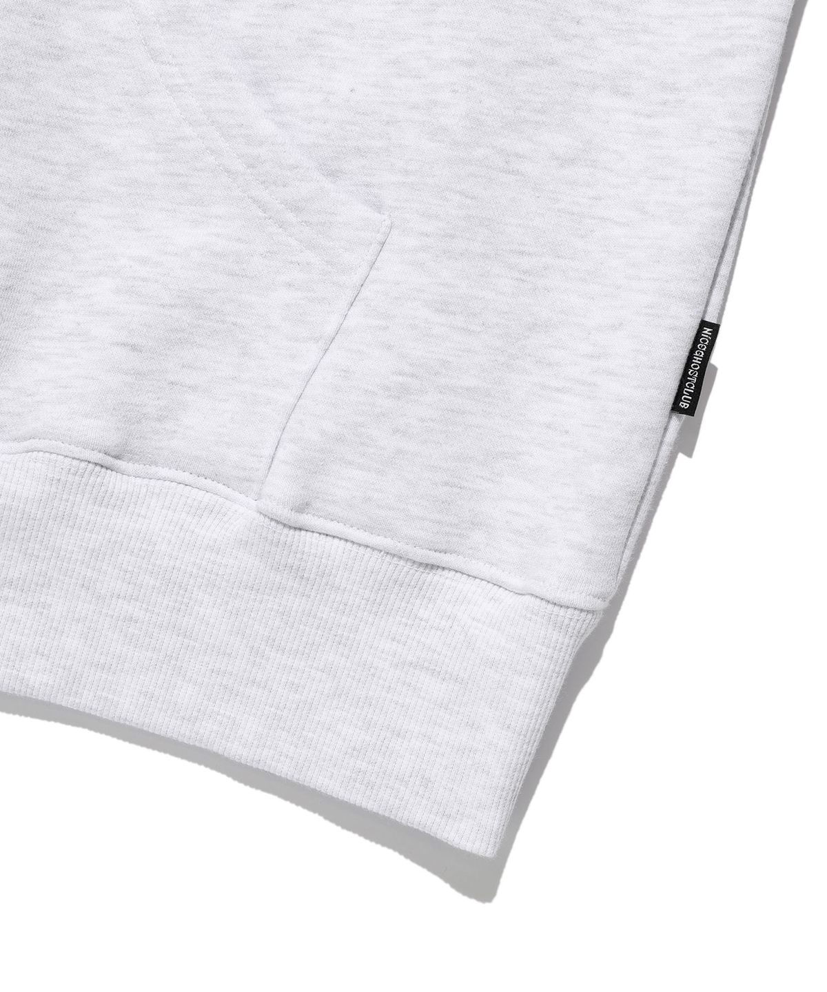 나이스고스트클럽(NICEGHOSTCLUB) BLIND MANIAC HOODIE_LIGHT GREY(NG2EFUM407A)