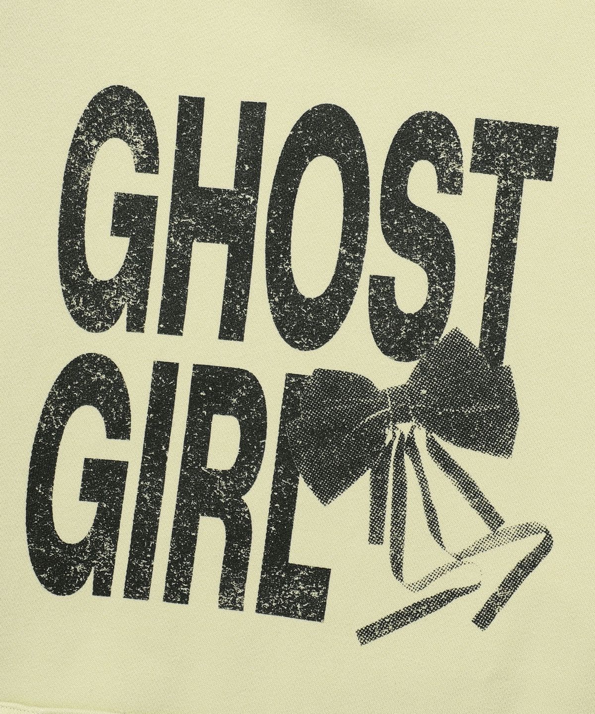 나이스고스트클럽(NICEGHOSTCLUB) GHOST GIRL RIBBON HOODIE_YELLOW(NG2EFUM408A)