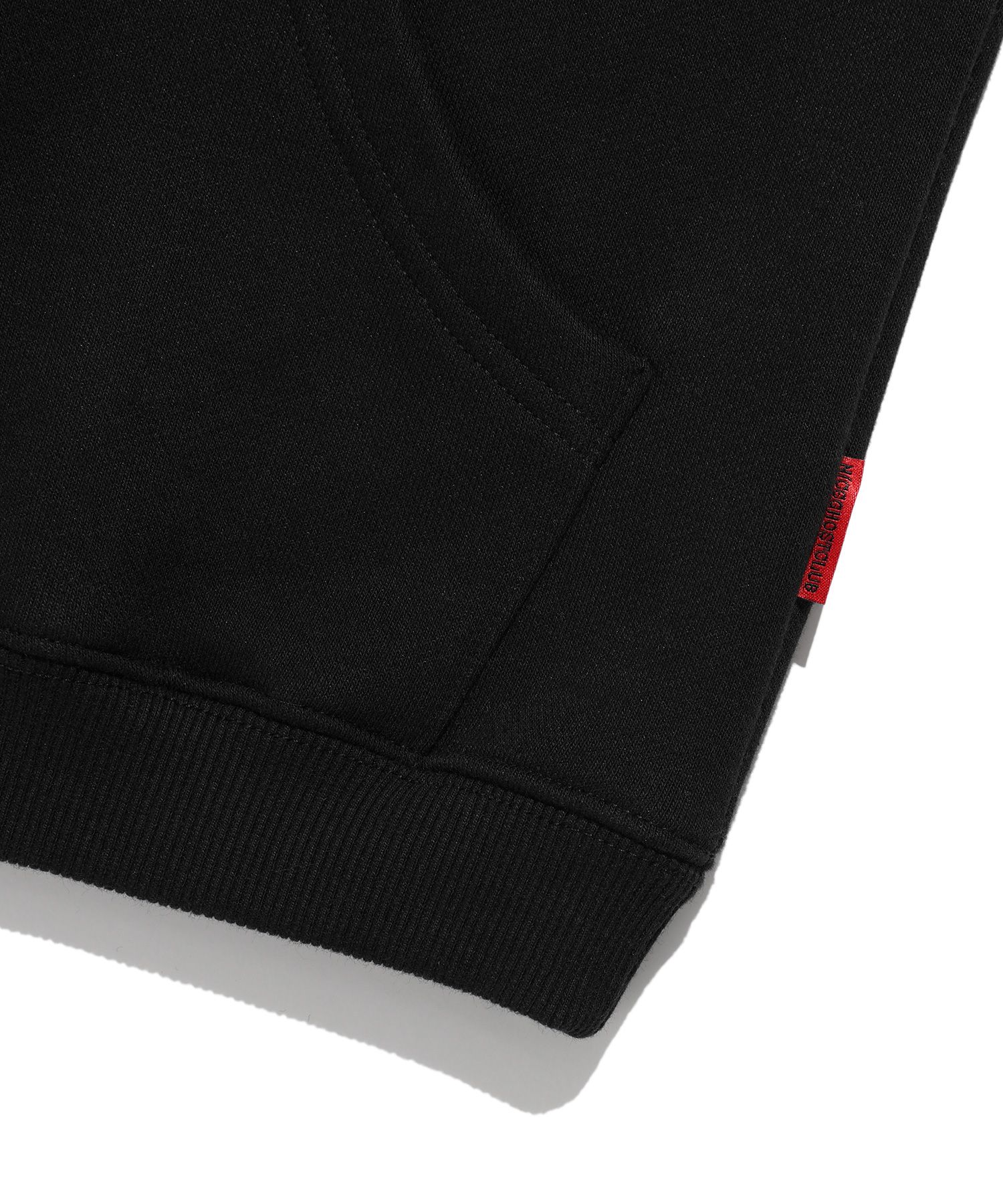 MUSINSA | NICE GHOST CLUB MANIAC RABBITS HOODIE_BLACK