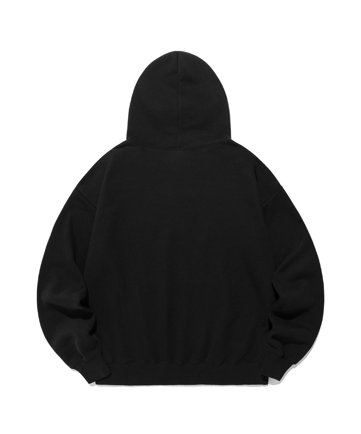 나이스고스트클럽(NICEGHOSTCLUB) 3STARS HATE APPLIQUE HOODIE_BLACK(NG2EFUM417A)