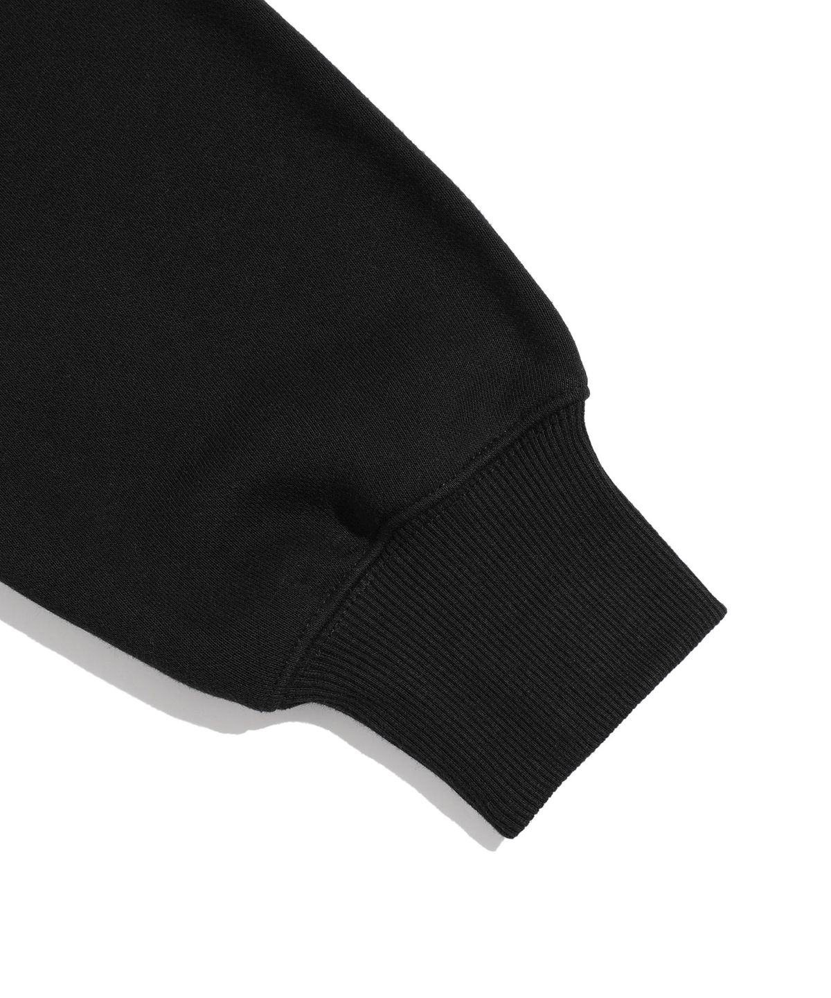나이스고스트클럽(NICEGHOSTCLUB) 3STARS HATE APPLIQUE HOODIE_BLACK(NG2EFUM417A)