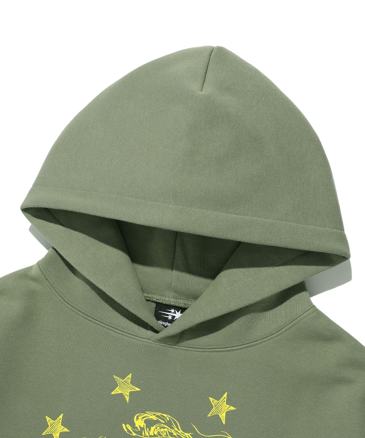 나이스고스트클럽(NICEGHOSTCLUB) MANIAC GIRL HOODIE_GREEN(NG2EFUM418A)