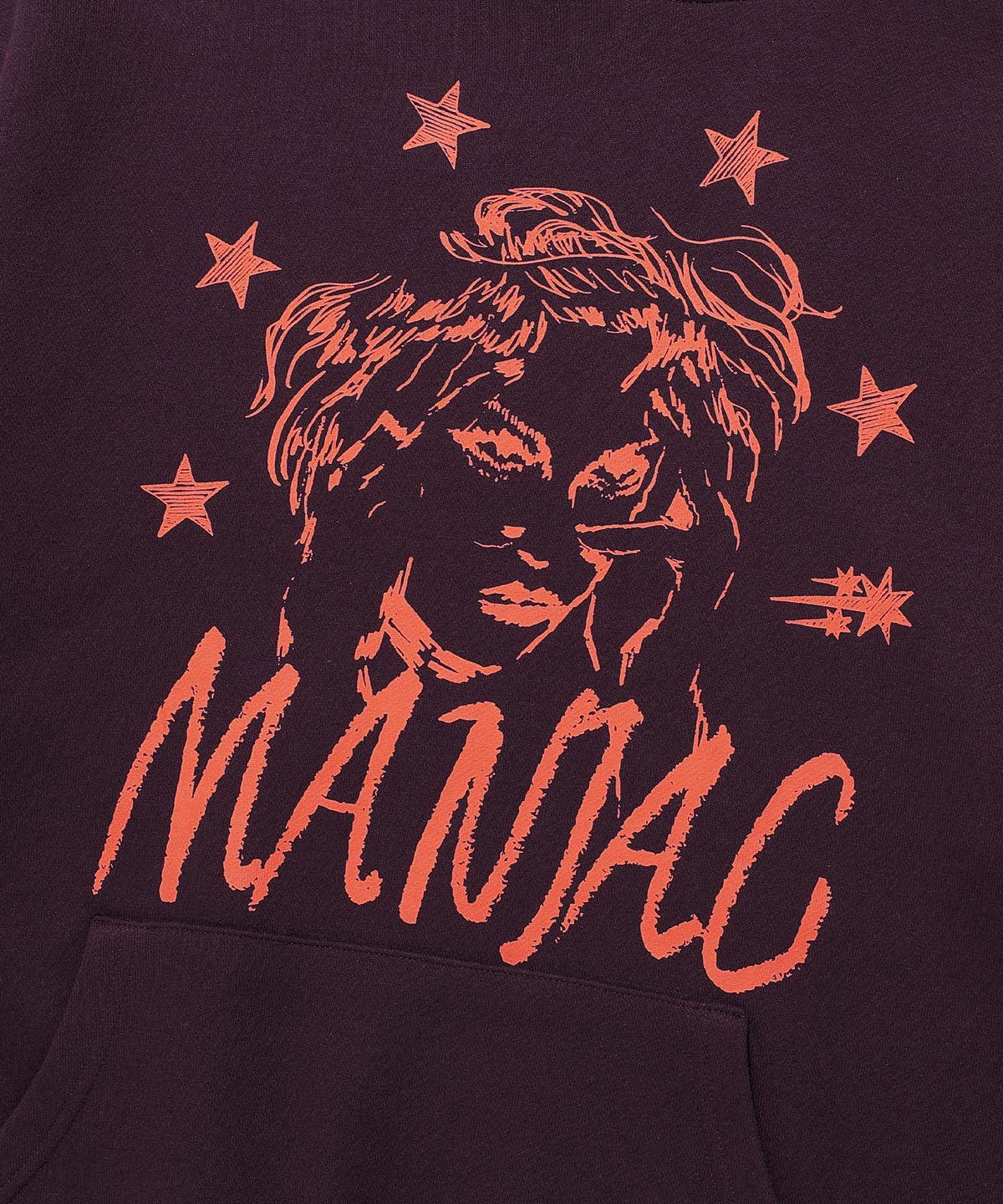나이스고스트클럽(NICEGHOSTCLUB) MANIAC GIRL HOODIE_BROWN(NG2EFUM418A)