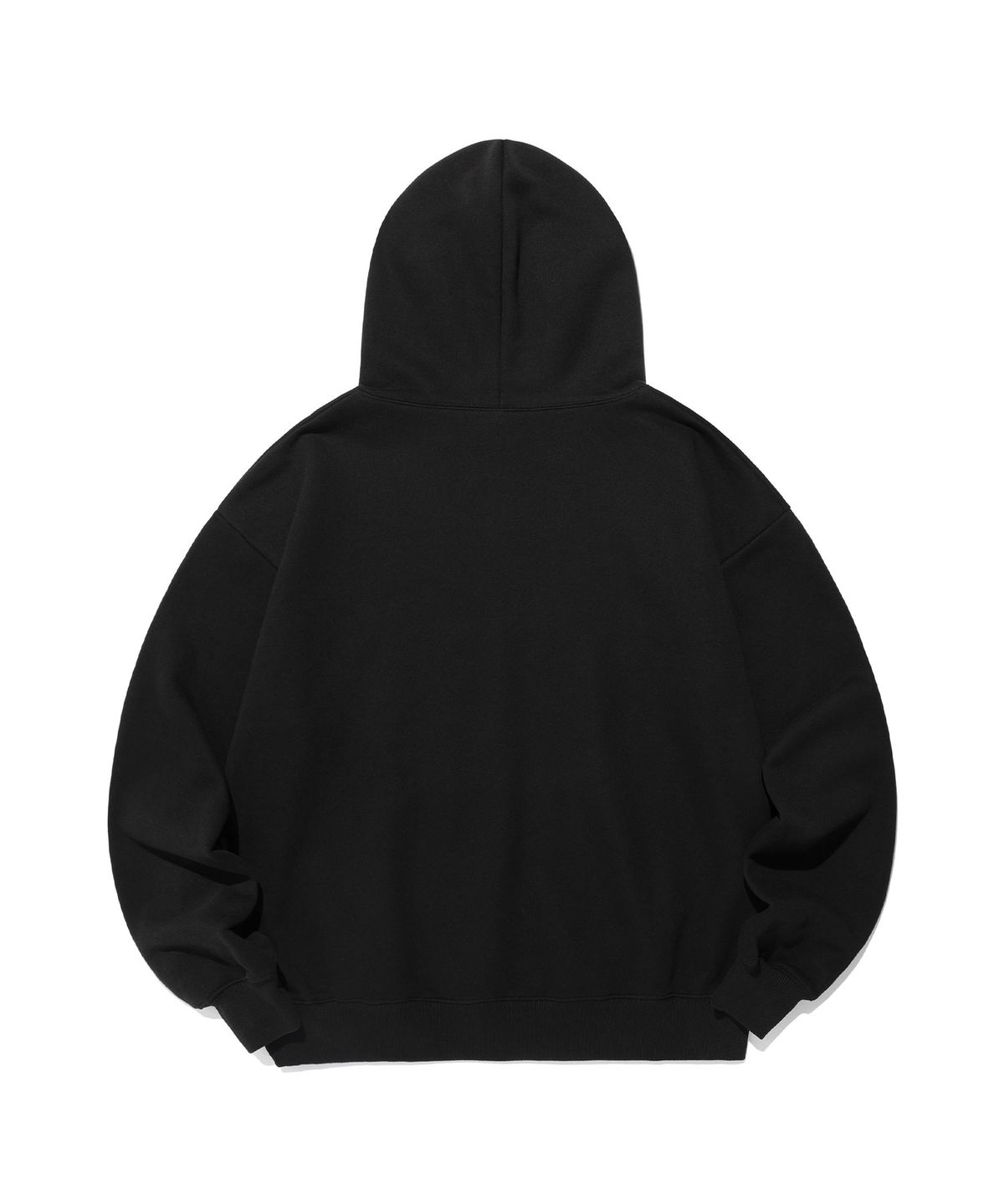 나이스고스트클럽(NICEGHOSTCLUB) LINE POEM HOODIE_BLACK(NG2EFUM421A)