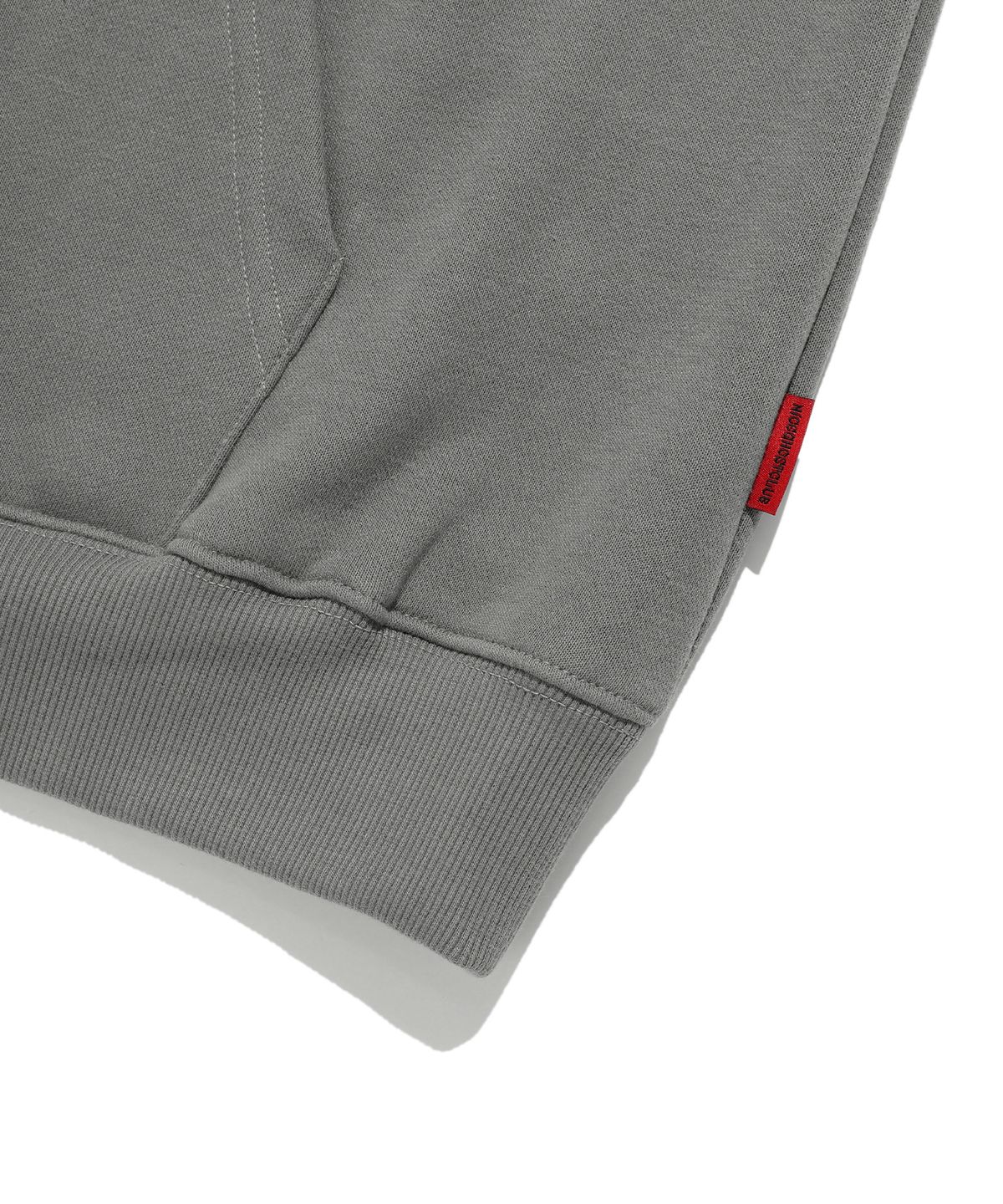 나이스고스트클럽(NICEGHOSTCLUB) SKULL ROCK HOODIE_CHARCOAL(NG2EFUM426A)