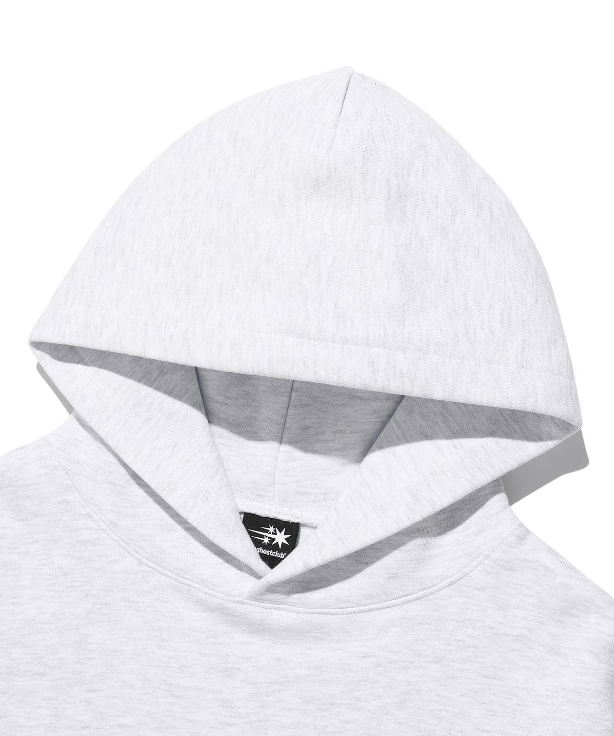 나이스고스트클럽(NICEGHOSTCLUB) HATE HEART LOGO HOODIE_LIGHT GREY(NG2EFUM428A)