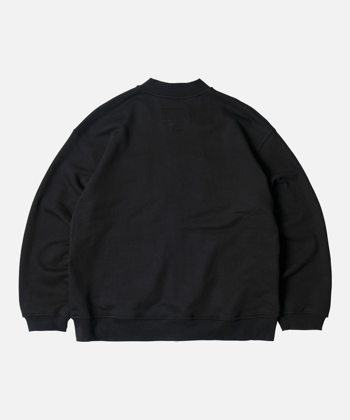 프리즘웍스(FRIZMWORKS) HEAVYWEIGHT SWEAT ZIP UP CARDIGAN _ BLACK