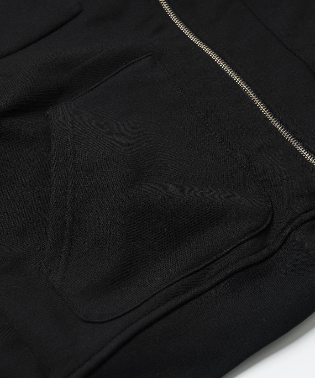 프리즘웍스(FRIZMWORKS) HEAVYWEIGHT SWEAT ZIP UP CARDIGAN _ BLACK