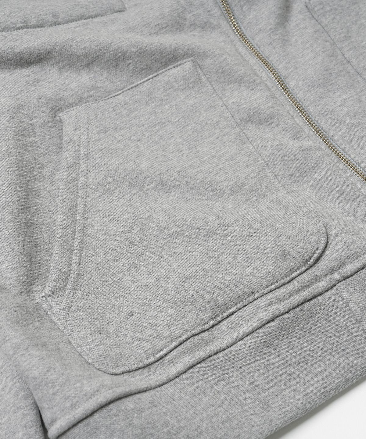 프리즘웍스(FRIZMWORKS) HEAVYWEIGHT SWEAT ZIP UP CARDIGAN _ GRAY