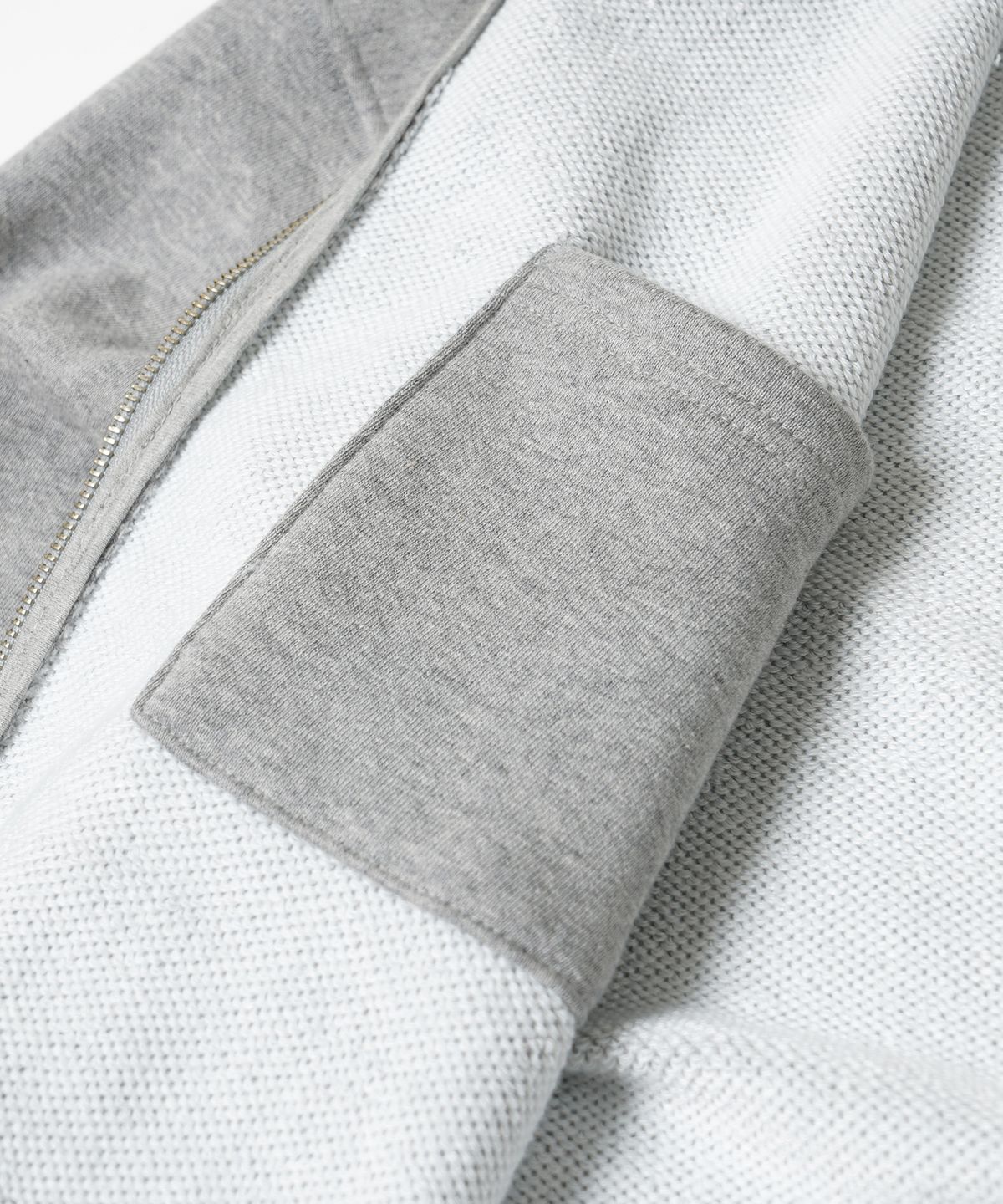 프리즘웍스(FRIZMWORKS) HEAVYWEIGHT SWEAT ZIP UP CARDIGAN _ GRAY