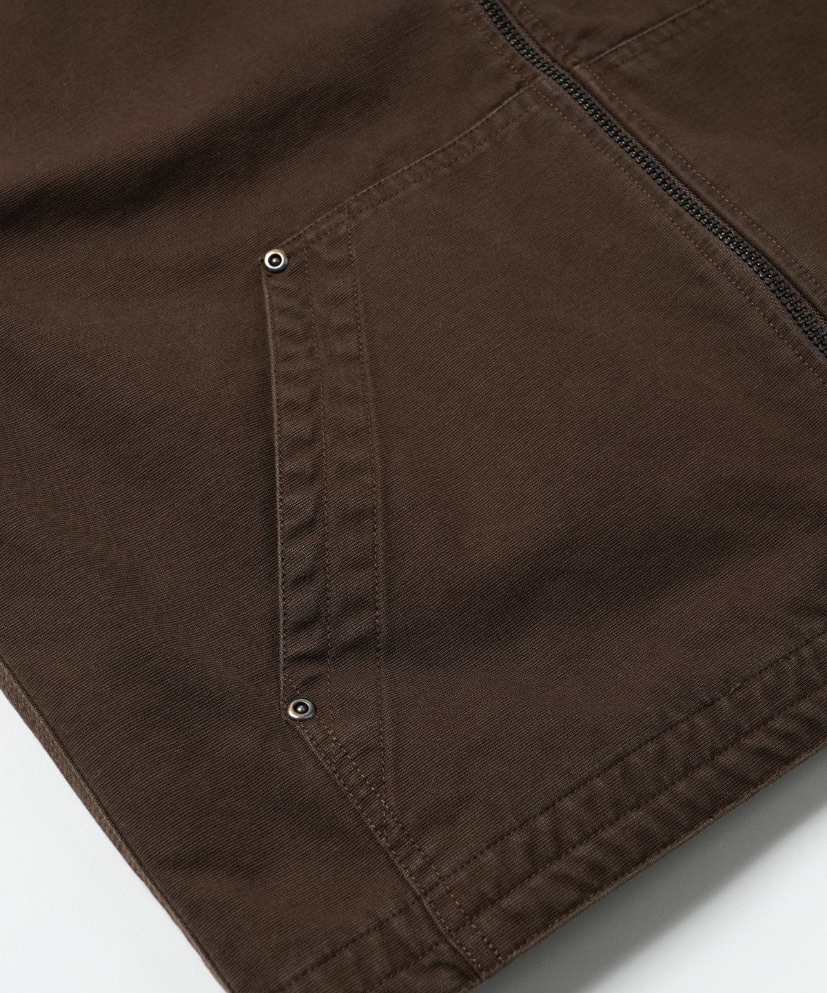프리즘웍스(FRIZMWORKS) JUNGLE CLOTH DECK VEST _ BROWN