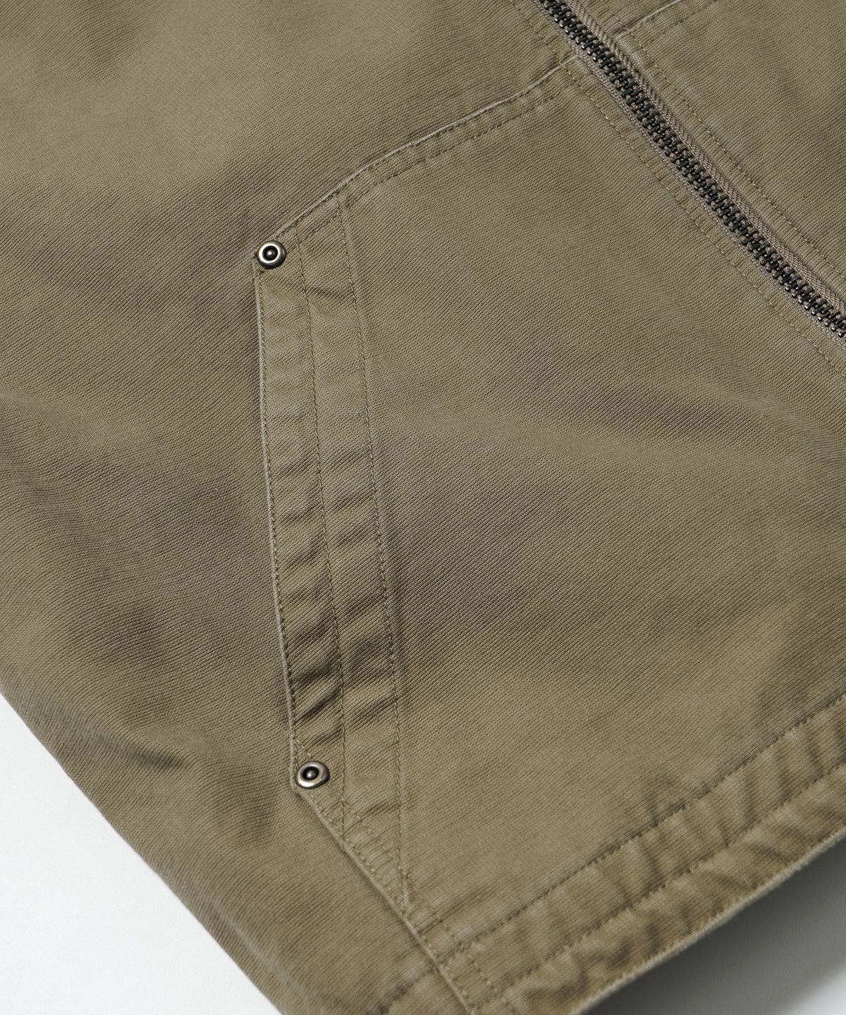 프리즘웍스(FRIZMWORKS) JUNGLE CLOTH DECK VEST _ KHAKI BEIGE