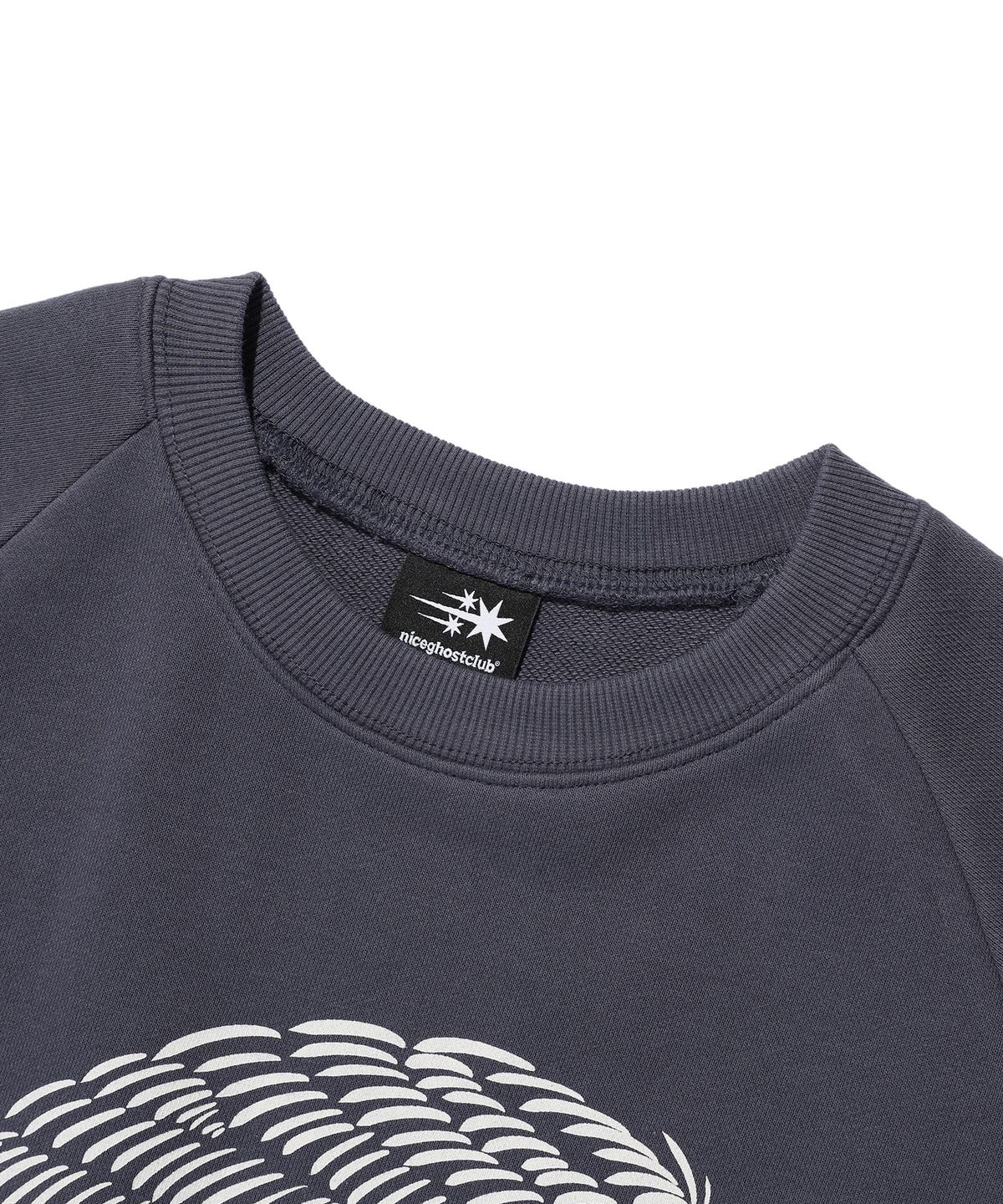 나이스고스트클럽(NICEGHOSTCLUB) 3STARS HEAD SWEATSHIRTS_PURPLE(NG2EFUM441A)