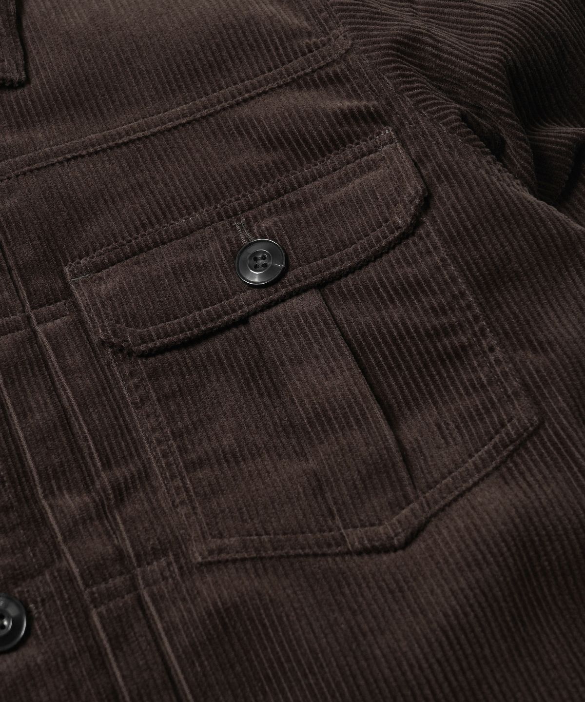 프리즘웍스(FRIZMWORKS) CORDUROY TRUCKER JACKET _ BROWN