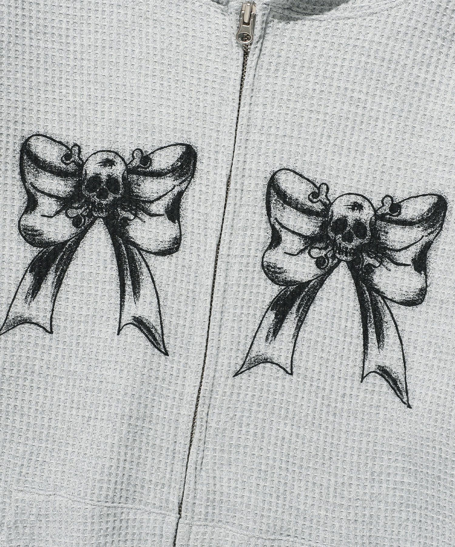 ★Nice Ghost Club★SKULL RIBBON HOODIE MUSINSA | NICE GHOST CLUB SKULL RIBBON HOODIE_RED(NG2EFUM403A)