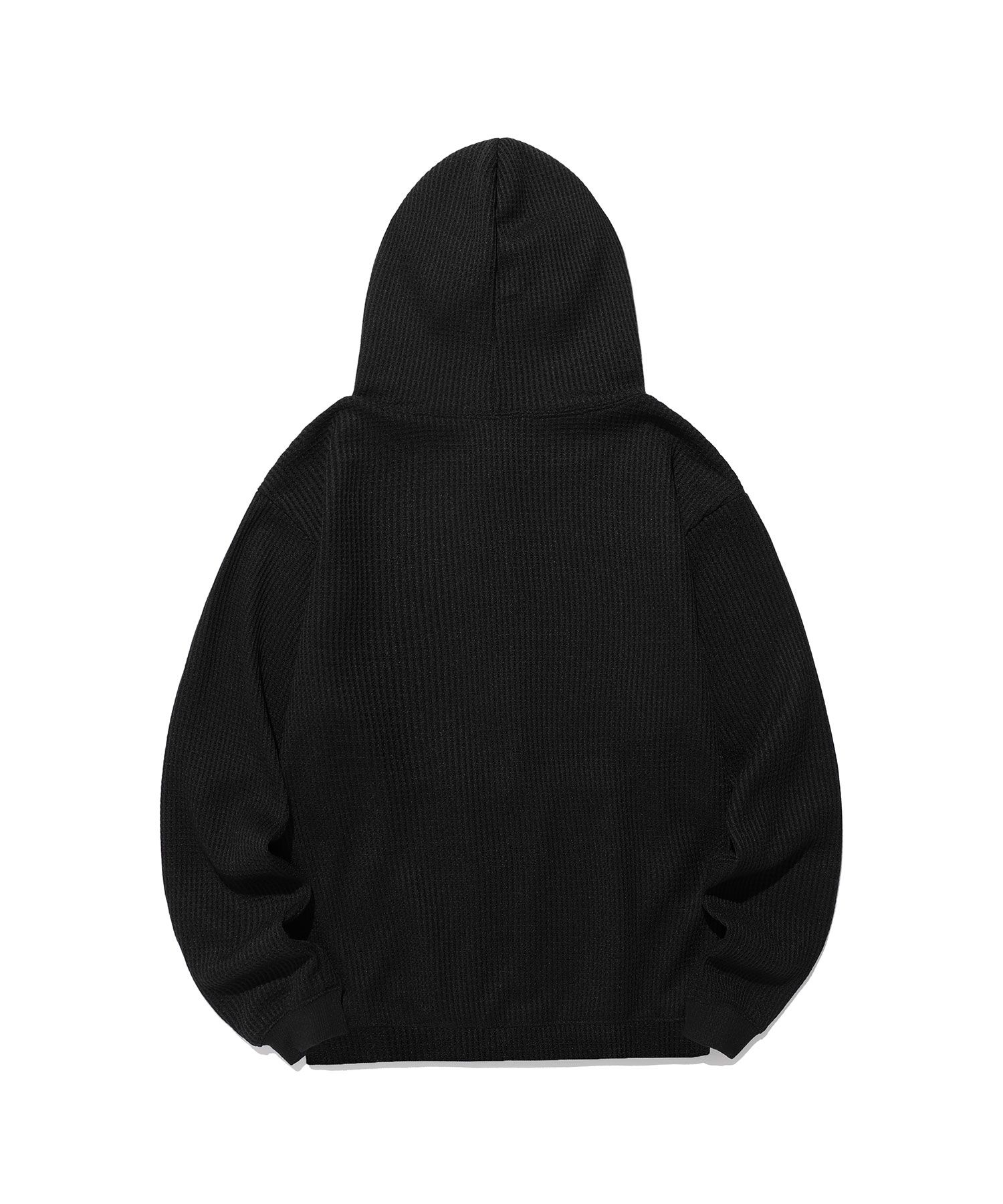 MUSINSA | NICE GHOST CLUB SKULL RIBBON WAFFLE HOODIE ZIP