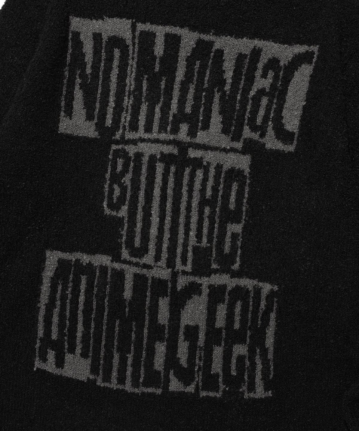나이스고스트클럽(NICEGHOSTCLUB) ANIME L/S KNIT TEE_BLACK(NG2EFUK608A)