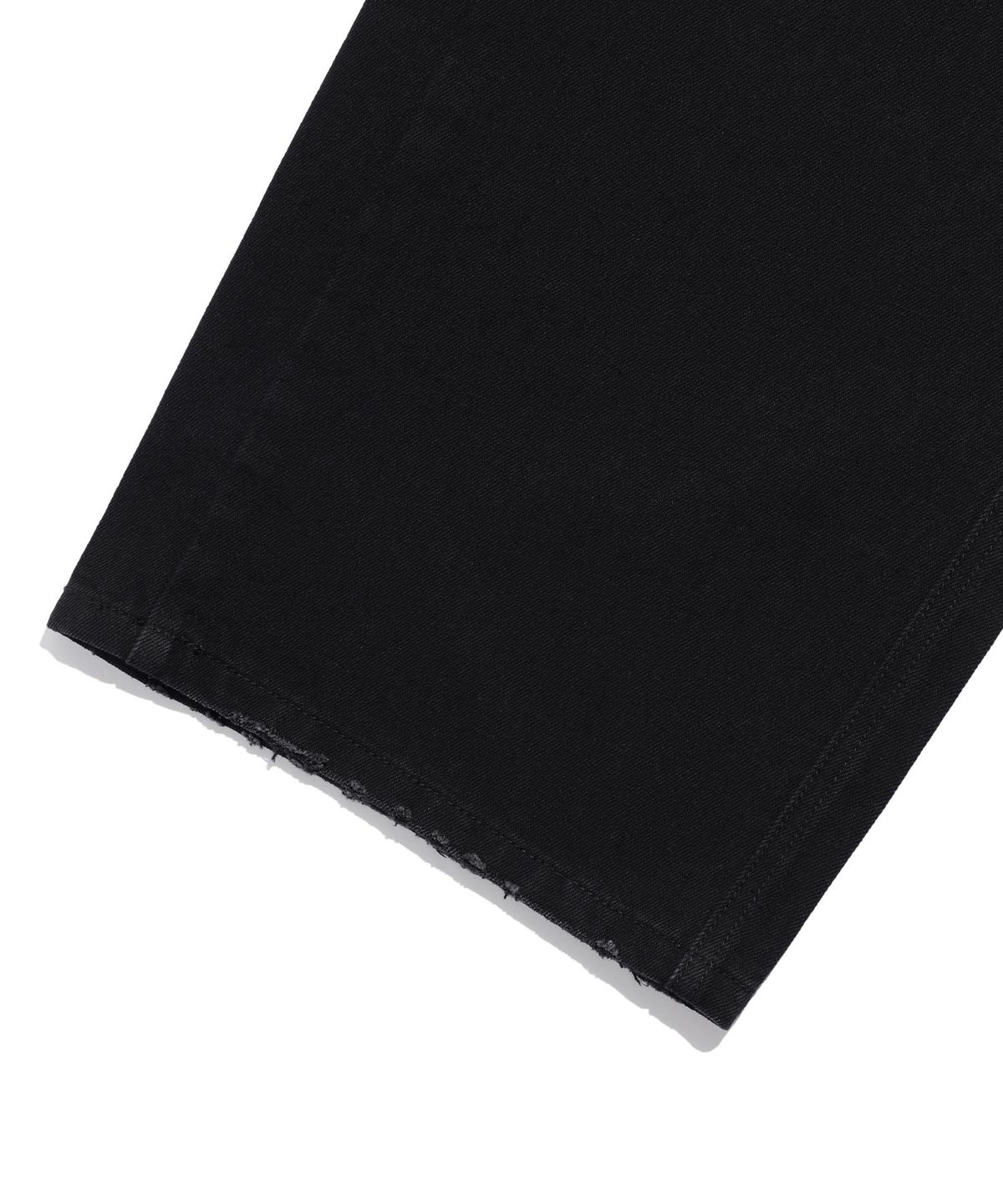 나이스고스트클럽(NICEGHOSTCLUB) LAYERED WASHED JEANS_BLACK(NG2EFUD111A)