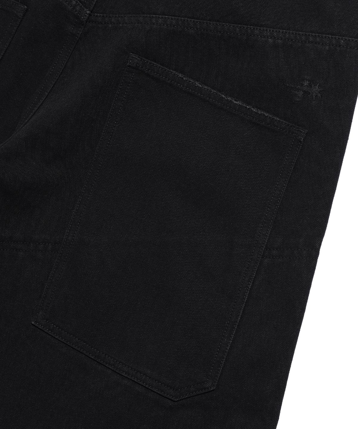 나이스고스트클럽(NICEGHOSTCLUB) LAYERED WASHED JEANS_BLACK(NG2EFUD111A)