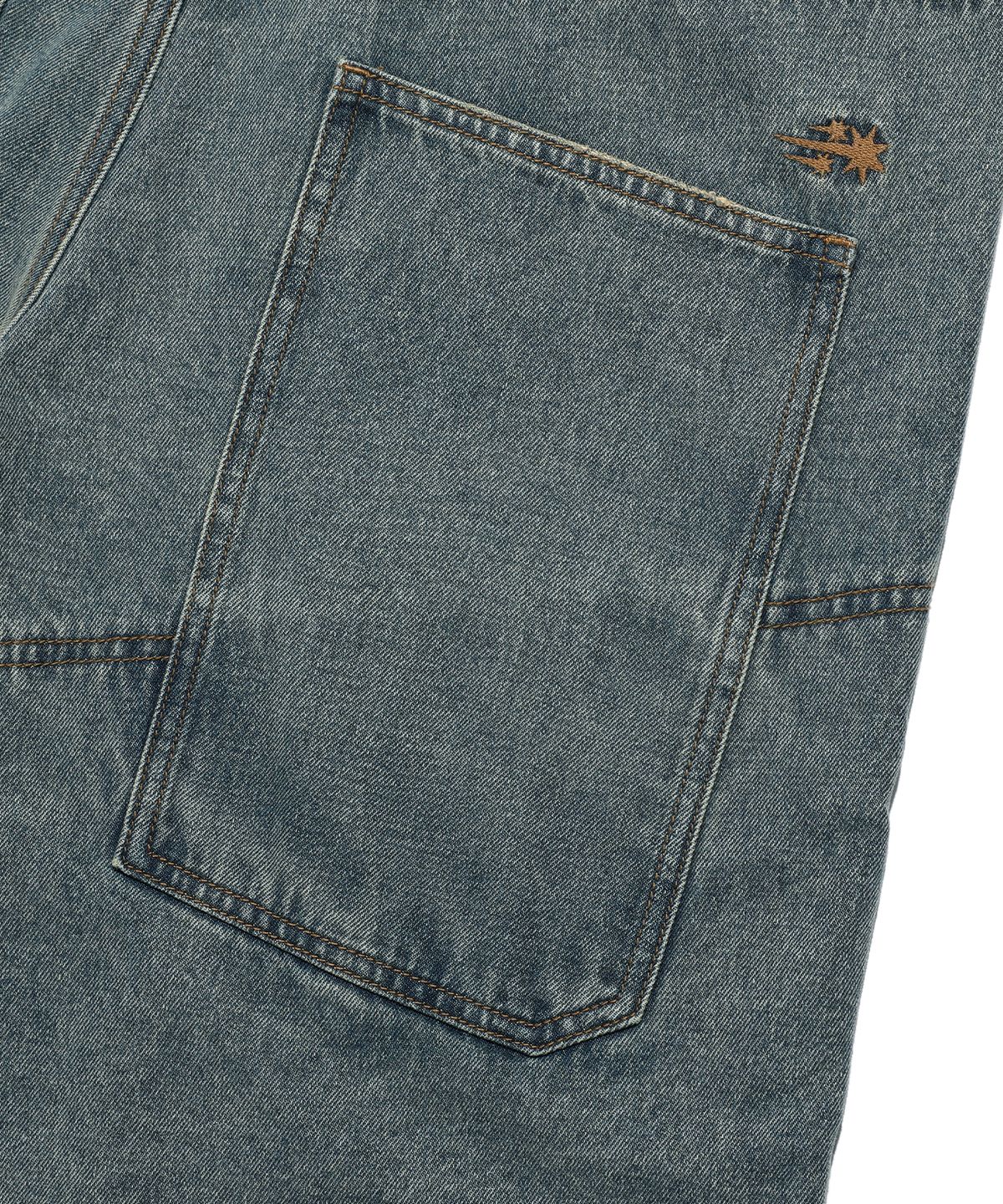 나이스고스트클럽(NICEGHOSTCLUB) LAYERED WASHED JEANS_BLUE(NG2EFUD111A)