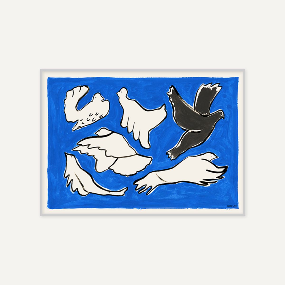 그릿시즌(GREET SEASON) 소피아 린드 Finding You (액자 포함)