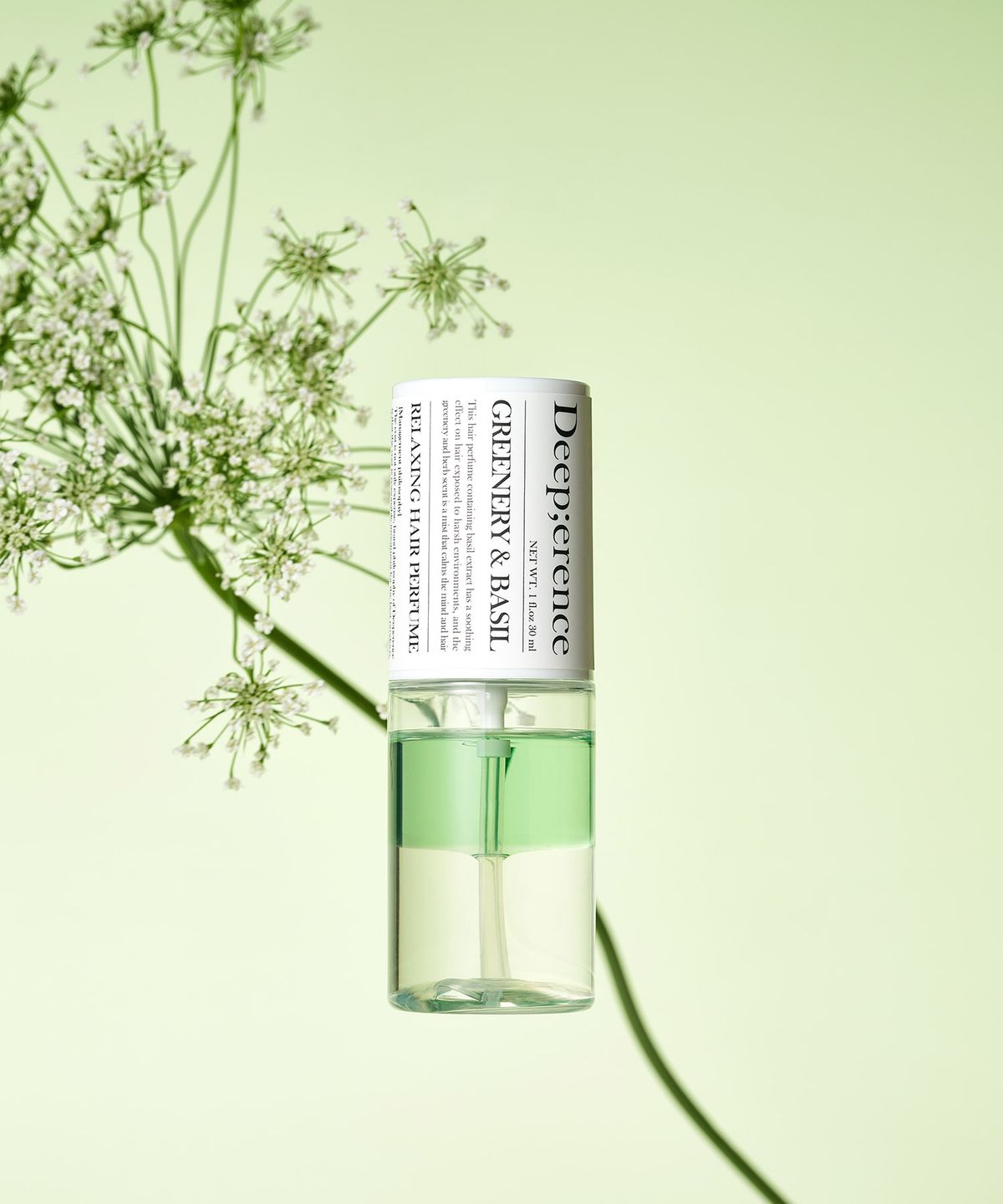 딥퍼랑스(DEEPERENCE) 릴렉싱  헤어 퍼퓸 미스트 30ml [그리너리&바질]