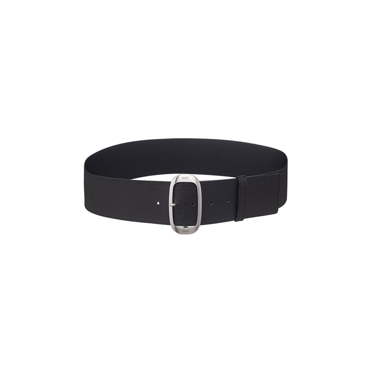 레이브(RAIVE) Leather Big Buckle Belt VX4AT601_2color