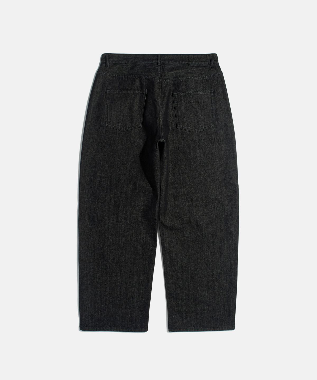 에스피오나지(ESPIONAGE) Cliff Relaxed Denim Pants Black