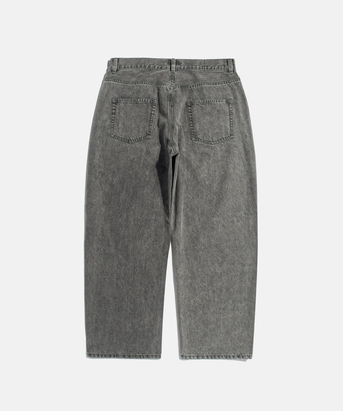 에스피오나지(ESPIONAGE) Cliff Relaxed Denim Pants Warm Grey
