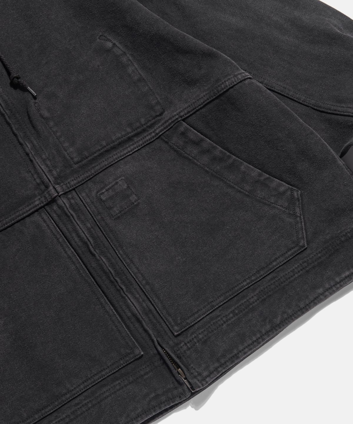 에스피오나지(ESPIONAGE) Ray Canvas Work Parka Charcoal Navy