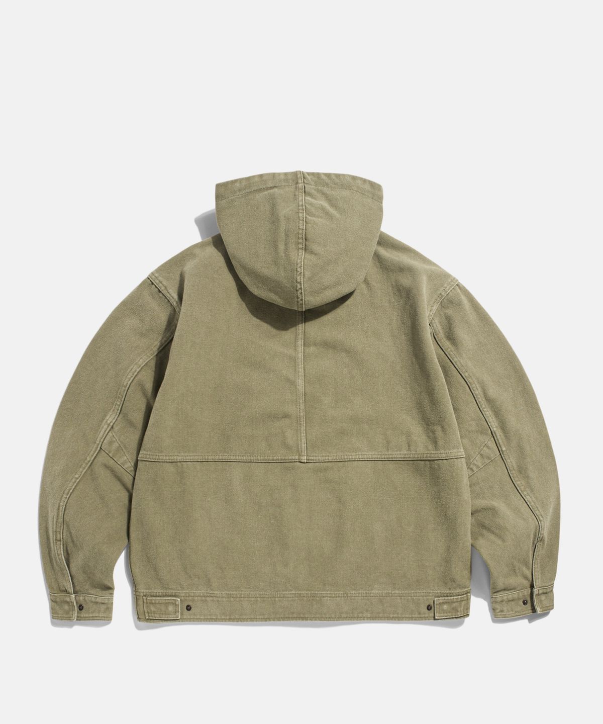에스피오나지(ESPIONAGE) Ray Canvas Work Parka Khaki Beige