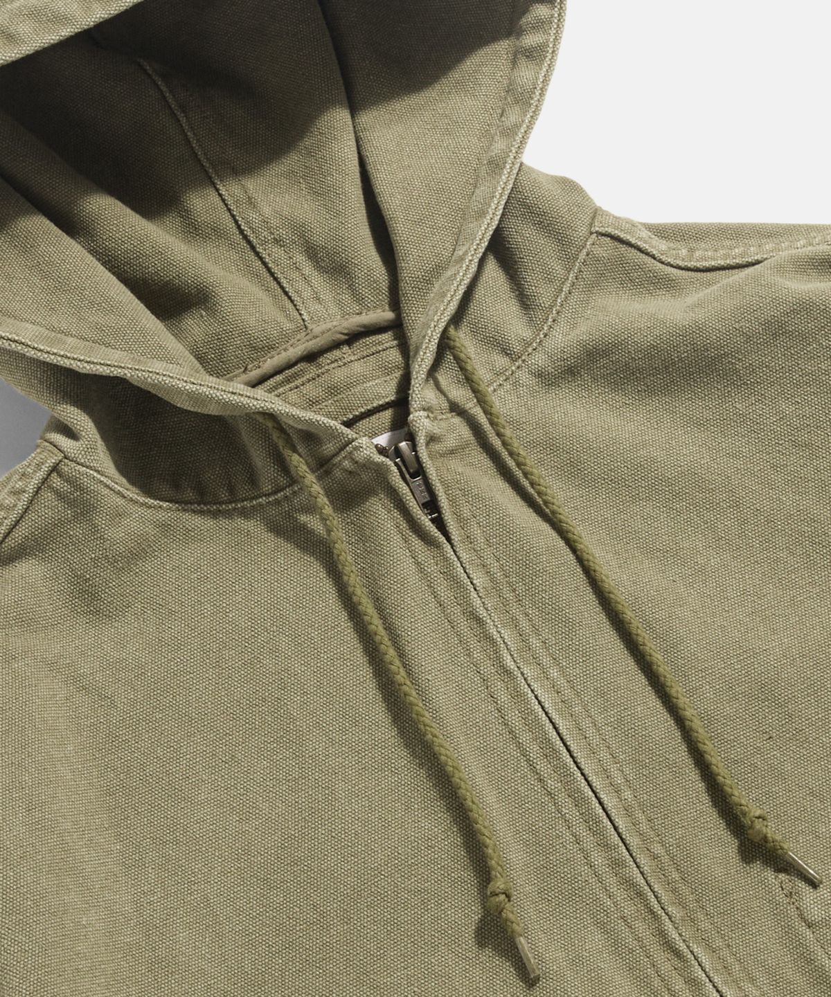 에스피오나지(ESPIONAGE) Ray Canvas Work Parka Khaki Beige
