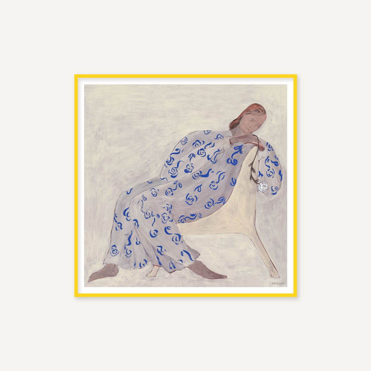 그릿시즌(GREET SEASON) 소피아 린드 Rose (액자 포함)
