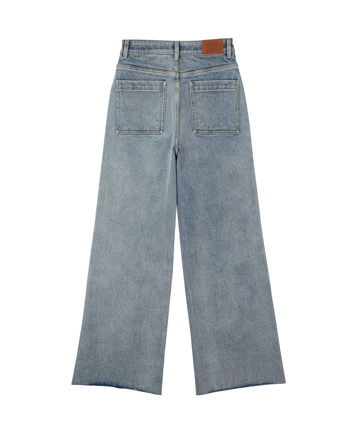 살롱 드 욘(SALON DE YOHN) Wide Denim Pants_ Light Blue