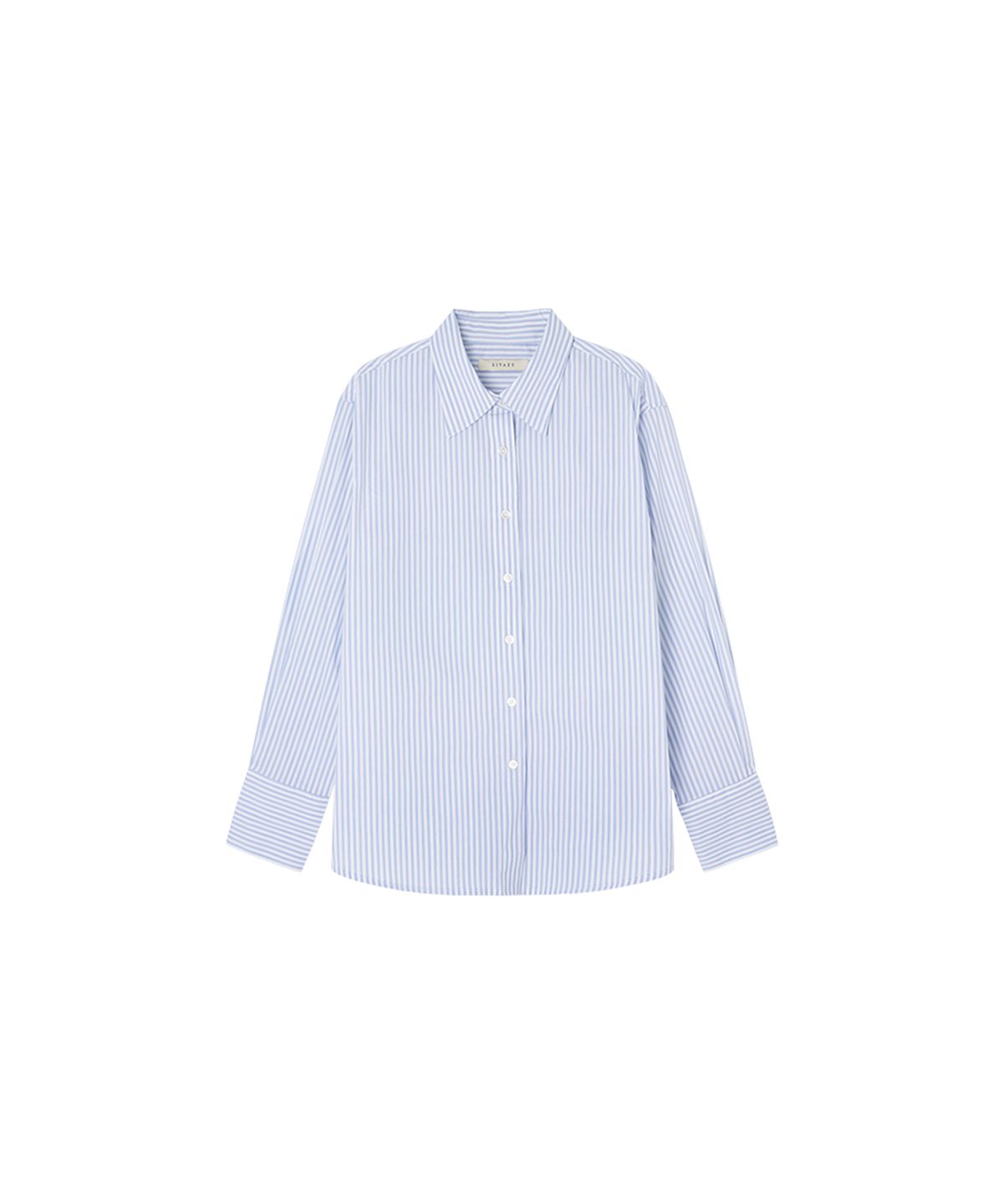 시야쥬(SIYAZU) SITP5162 루즈핏 포멀 ST 셔츠_Light blue ST