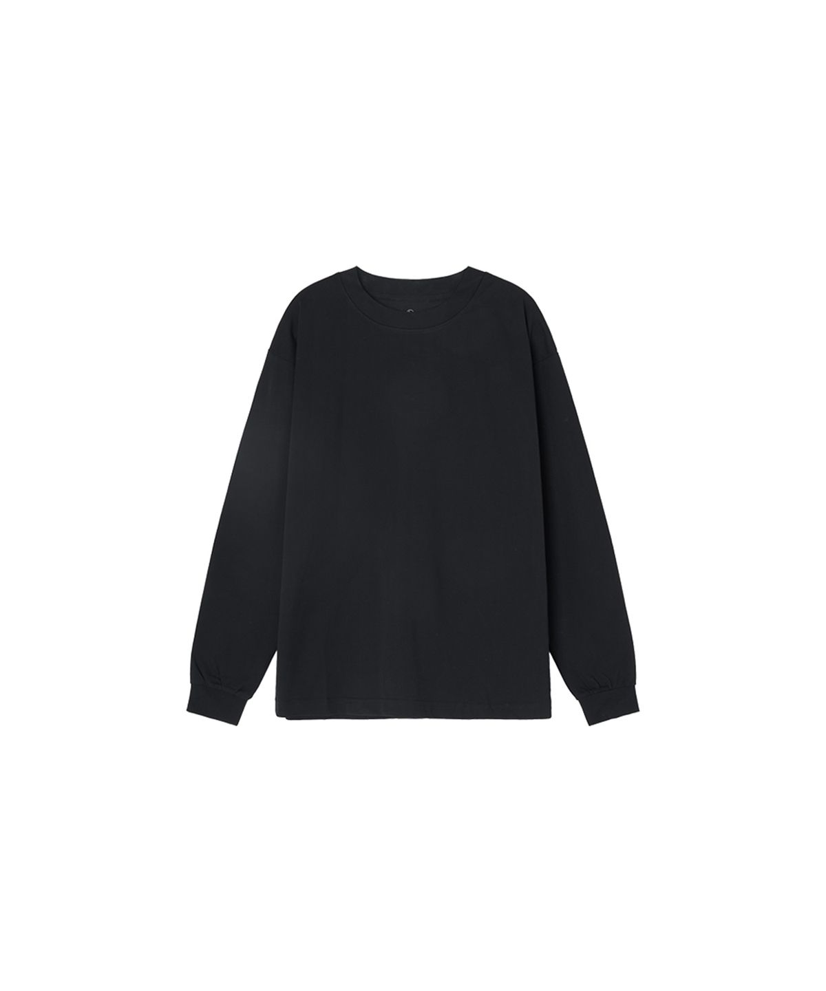 시야쥬(SIYAZU) SITP5163 크루넥 싱글 티셔츠_Black