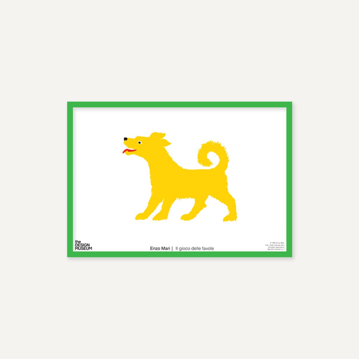 그릿시즌(GREET SEASON) 엔조 마리 Dog - The Fable Game (액자 포함)