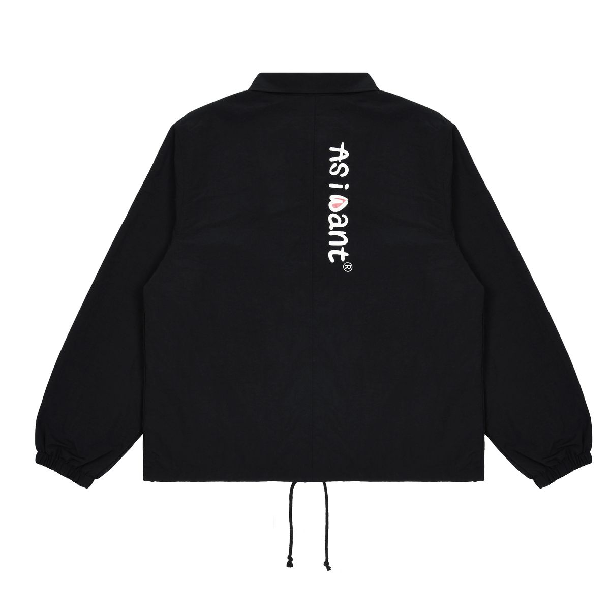 에즈아이원(ASIWANT) PIXEL-WANT COACH JACKET BLACK