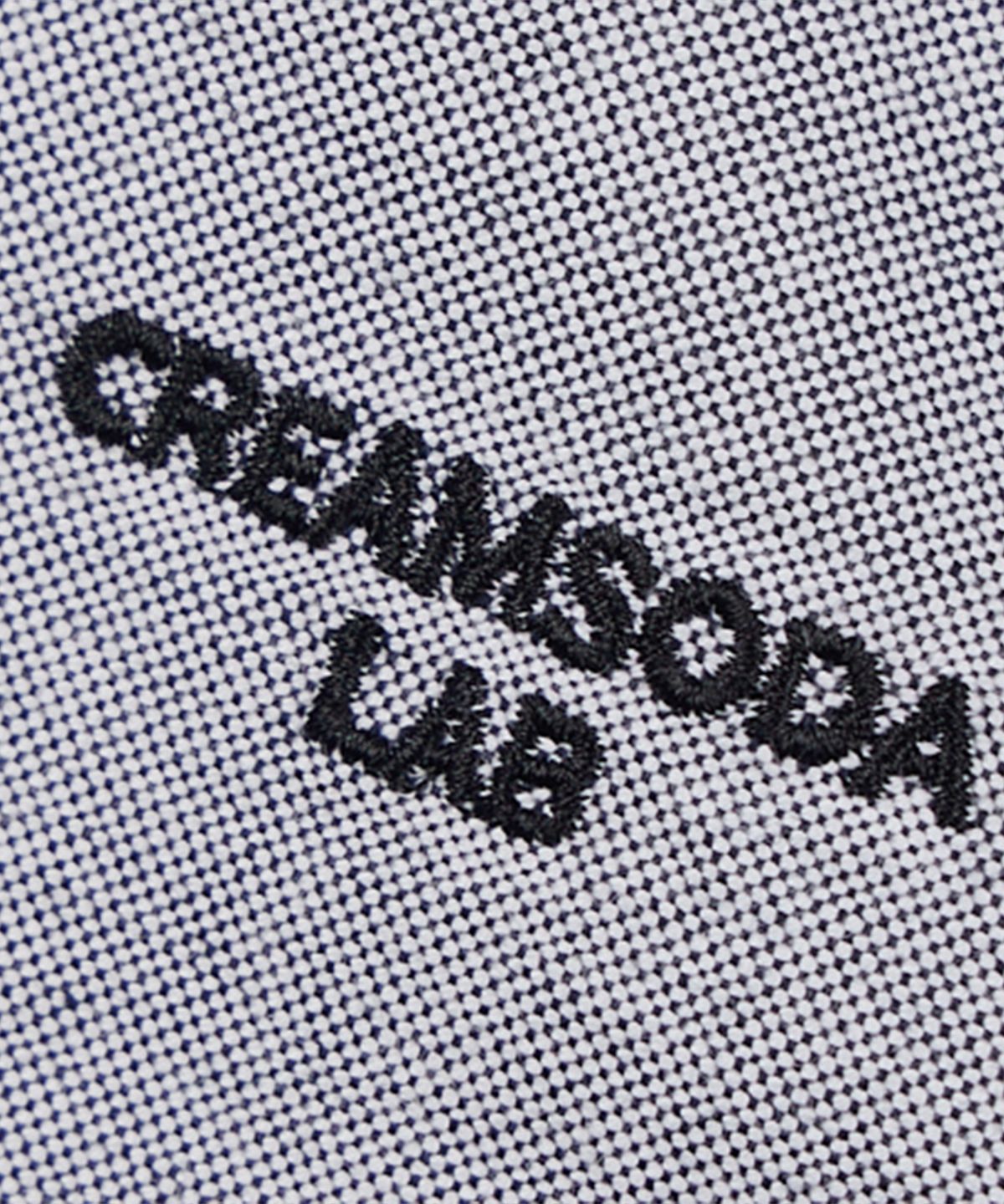 크림소다랩(CREAM SODA LAB) 와펜 스몰 파루로고 옥스포드 셔츠 그레이