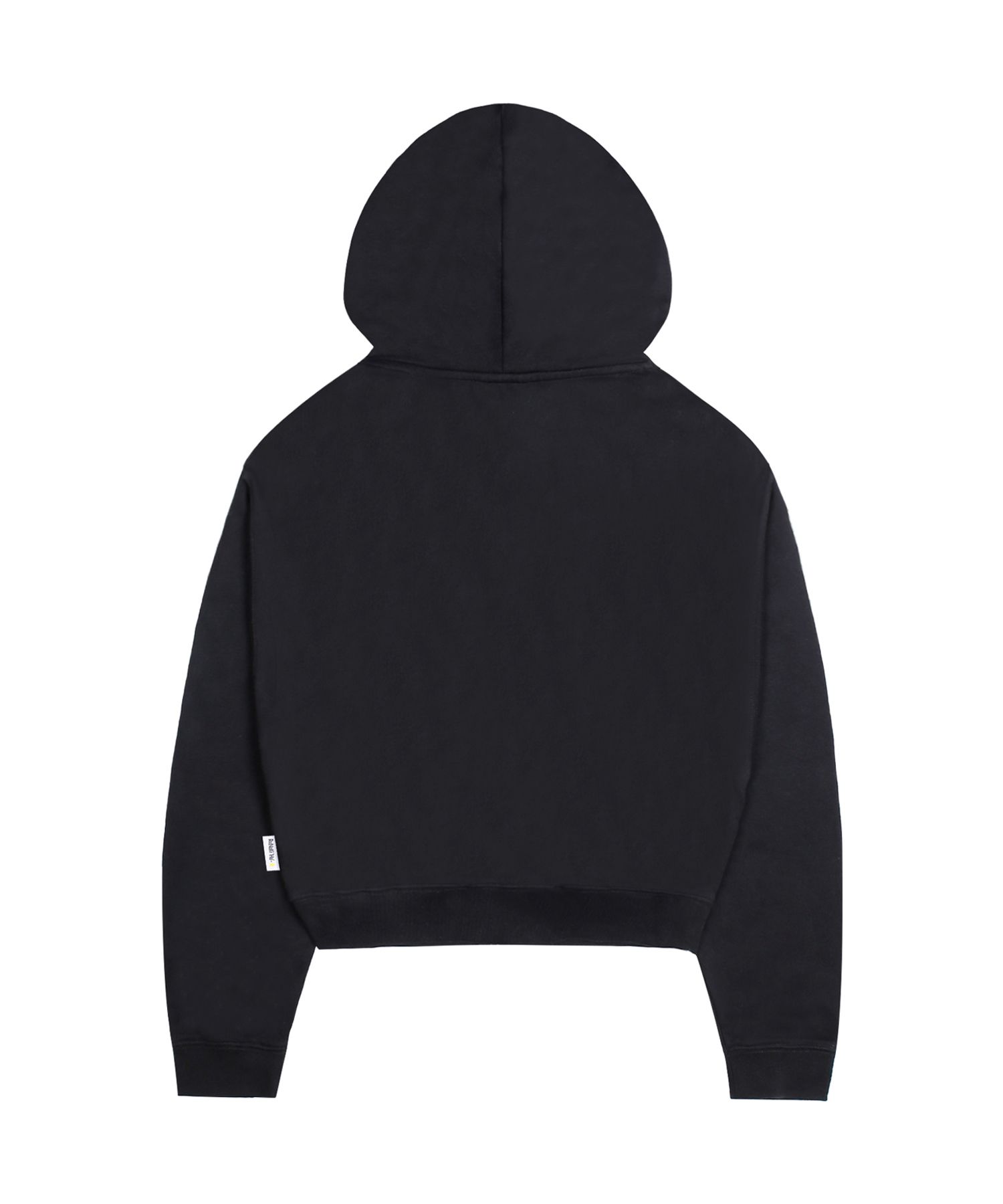 MUSINSA | RuNaKiHu WXJ006 STERI NIGHT CROP HOODIE (BLACK)